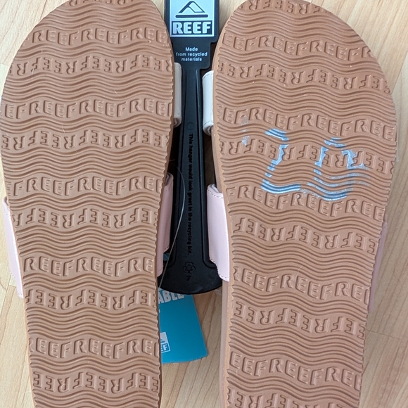 Reef Hali Slide Pink Duo Cushion Comfort Women's Size 7 - Picture 5 of 6